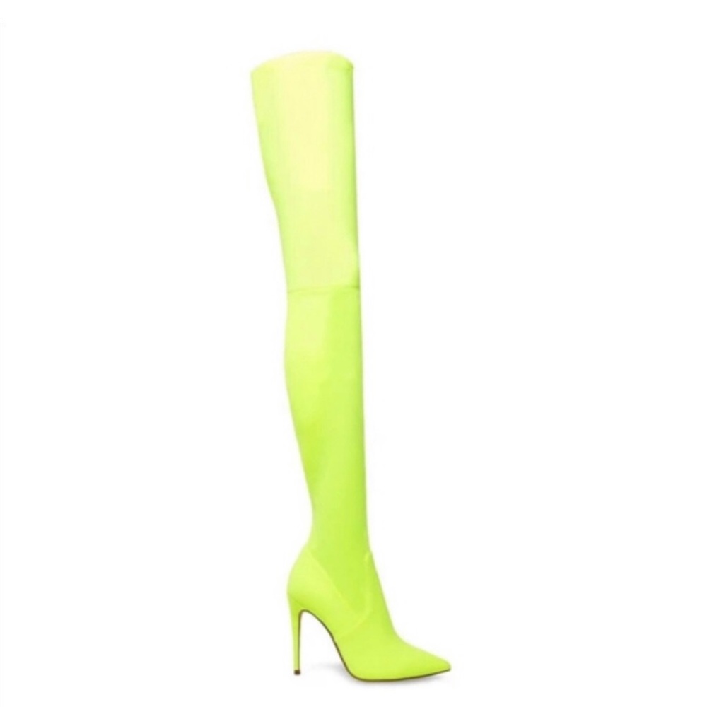 Steve Madden Dominique Neon Over-the-Knee Boots
